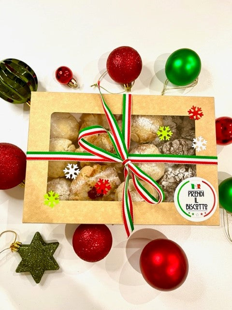 Christmas Variety Gift Box of 12 Biscotto