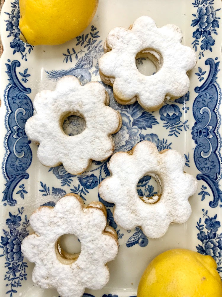 Canestrelli - Lemon shortbread biscuit. Featured on BBC1 Food Fest England